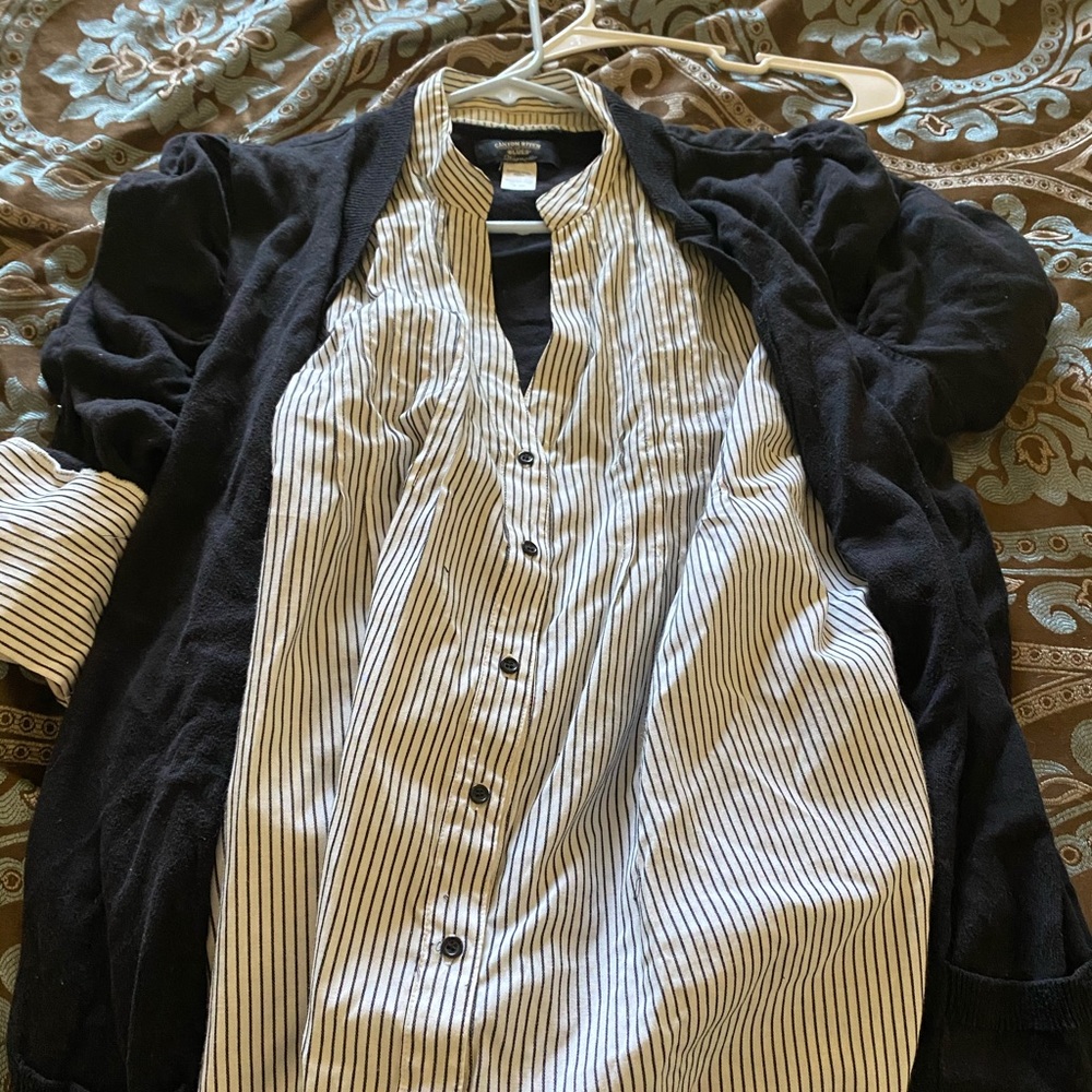 Business casual layered piece